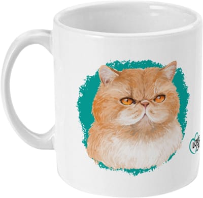 Mok Love Cats Exotic Shorthair - Exotische korthaar, 325ml