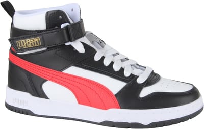PUMA Unisex Rbd Game White-high Risk Red-black-team Gold Taglia: 41 | Scarpe da Allenamento Outlet | Unisex | Giallo