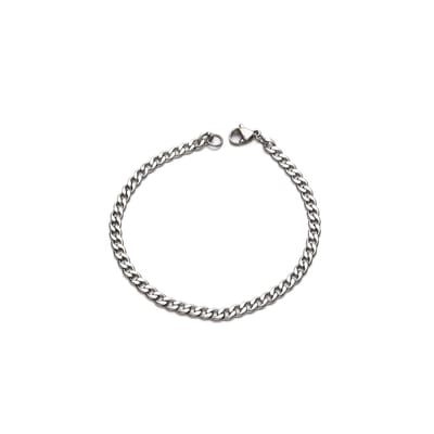 ABkettinkjes - Schakelarmband - Armbandje - zilver - Staal - RVS