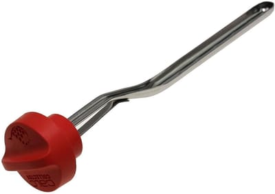 Ontkalkingsstaaf - Reserveonderdeel Stoomapparaat - Apparaatonderhoud - Specifieke Pasvorm - 19 cm - Grijs