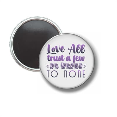 Button Met Magneet 58 MM - Love All - NIET VOOR KLEDING