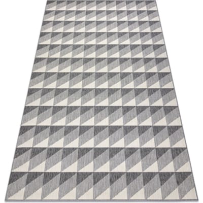 Kleden Rugsx Sisal tapijt SPRING 20406332 Ruit , drieho 80x150 cm