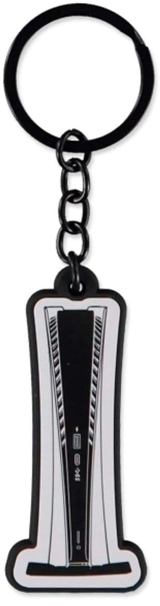 PlayStation - Rubber Sleutelhanger - Zwart
