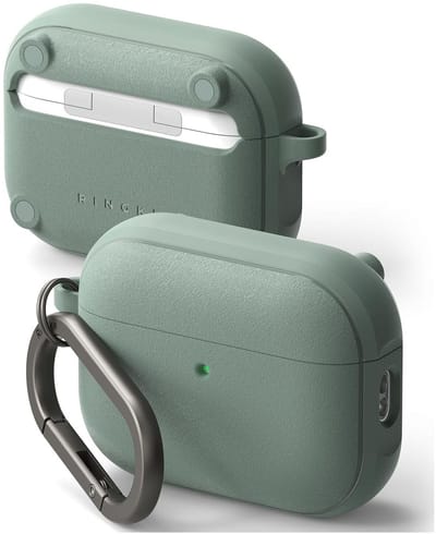 Ringke Onyx Magnetic Hoesje Geschikt voor Apple AirPods Pro 3 - Groen