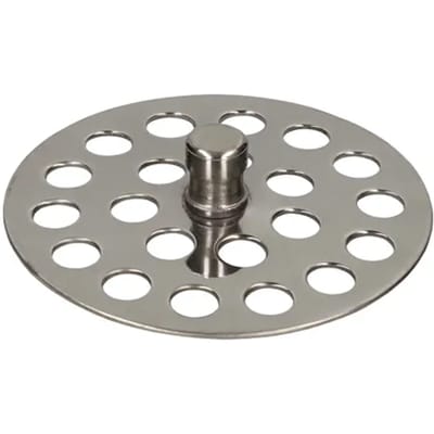 Sanivesk Gootsteenzeef + Knop 40mm Rvs