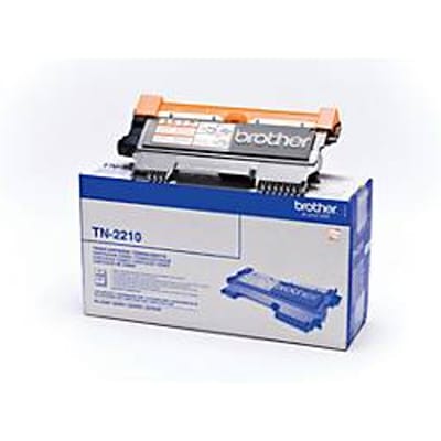 Brother voordeelpakket 2 tonercassettes TN-2210, zwart