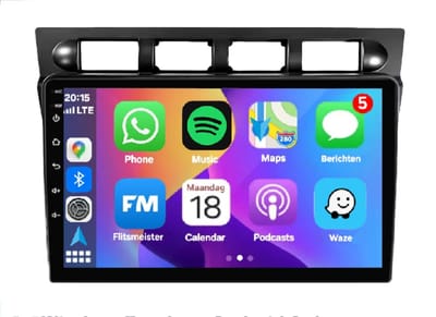 Autoradio 2/32GB met Carplay en Android auto | Geschikt voor Kia Picanto en Morning 1 2005-2011 | Radio scherm met Navigatie | 2005 2006 2007 2008 2009 2010 2011