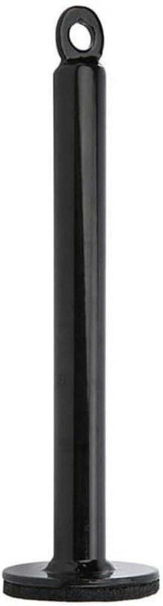 Haltergewicht Prik - Fitness Accessoire - Kracht Training - Veilige Gewicht Plaatsing - 20 cm - Zwart