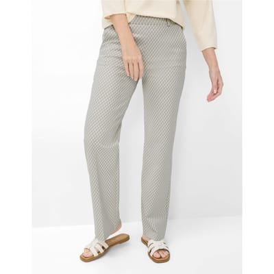 Raphaela by Brax Dames Marlenebroek  Style LILLYTH FLARED, lichtbeige, maat 42