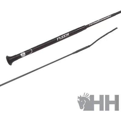 Fleck Professional 03015 Carbon Ultralight Dressuur Rijzweep Zwart 110 cm