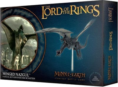 Beeldje - Nazgûl op gevleugelde schaduw Games Workshop Warhammer Middle Earth