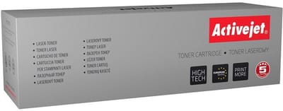 Activejet Supreme - Toner - Zwart - 60000 Pagina's - Voor Lexmark