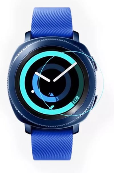 Strap-it Screen protector glas - beschermend glasplaatje geschikt voor Samsung Gear Sport