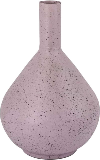 HomeBound by KY | Metalen vaas lila dots | bloemenvaas