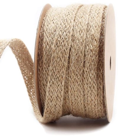 Dailygoody - Jute Gevlochten Henneptouw - Ambachtelijke Decoratie