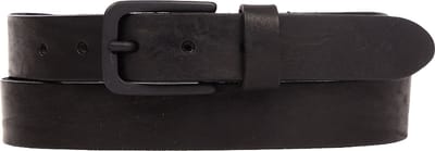 Presly & Sun Heren - Leren riem - Zwart - 95cm