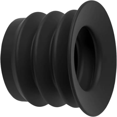 Oogkap Nachtzicht - Monoculaire Bescherming - Outdoor Avontuur - Stevig Rubber Materiaal - 3.5 x 2.5 x 2.5 cm - Zwart