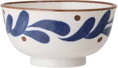 Bloomingville Schaal porselein blauw Camellia 16cm