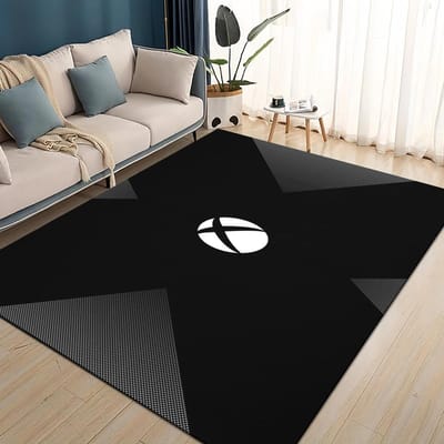 27 Stijl Nieuwe Xbox Gaming Gamer Logo Gamer Vloerkleed Tapijt voor Woonkamer Slaapkamer Huisdecoratie, Kinderen Spelen Antislip voor Bank Deurmat 60*90cm