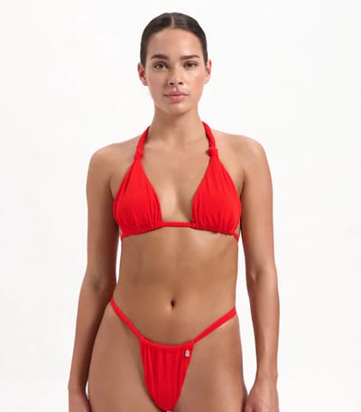 Beachlife Bikinibroekje - Fiery Red - Maat L(40)