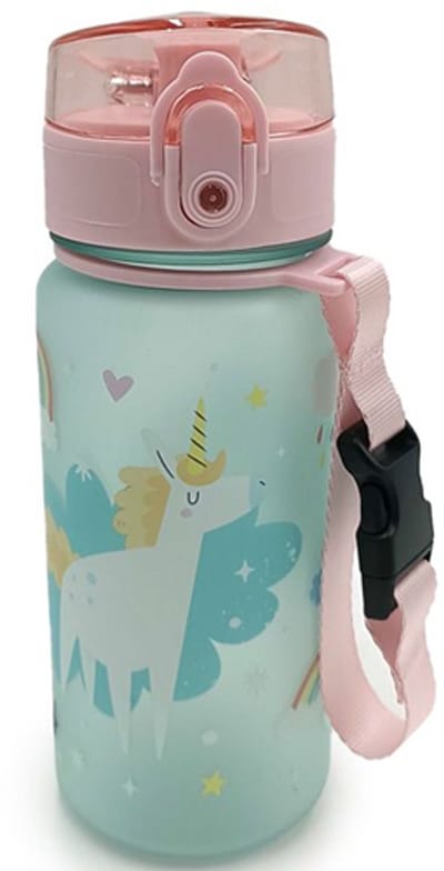 Eenhoorn Magie Pop Top 350ml Breukbestendige Drinkfles schoolbeker drinkbeker kind