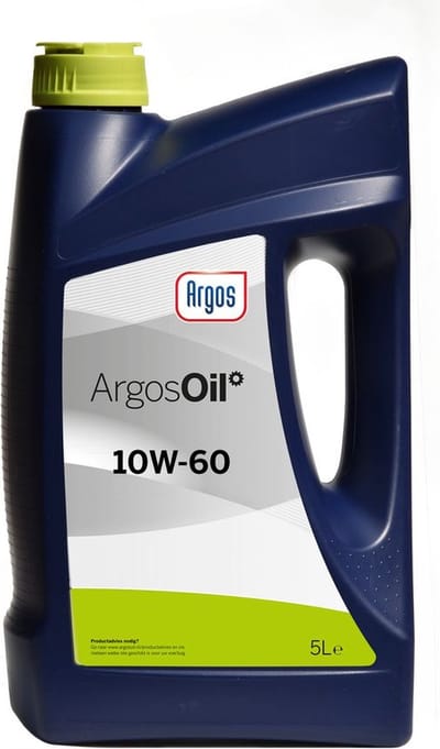 Argos Oil Motorolie 10w60 - 5 liter - synthetisch - voor competitiemotoren