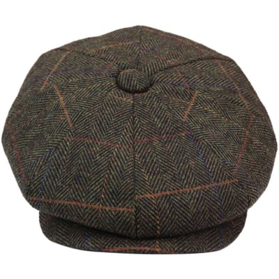 Peaky Blinders visgraat platte hoed voor heren