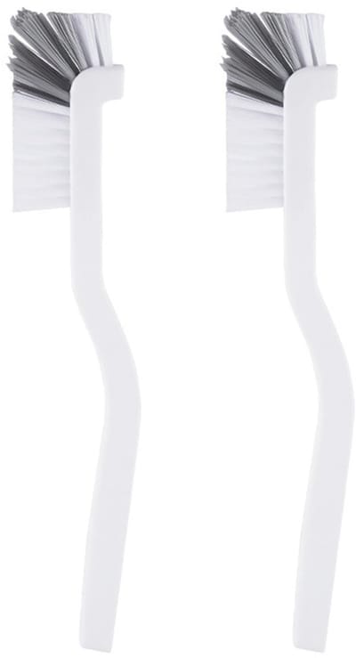 Dailygoods- Afwasborstel 2 Stuks - Keukenborstel - Badkamerborstel - Hoekborstel - Tegelborstel - 90 Graden Hoek - 1,5 Inch Borstelkop - Schoonmaakborstel