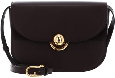 FURLA Leren schoudertas Sfera Crossbody Round Cioccolato donkerbruin