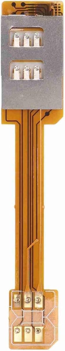 SIM Kaart Extender Male naar Female, Nano naar Standaard SIM Kaart Adapter, Flexibele FPC Kabel, Geschikt voor Meerdere Apparaten en Toepassingen