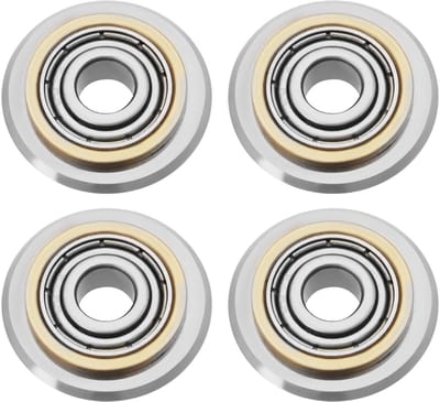 Dailygoods- Snijwiel 22 mm - 4 Stuks - YG6 Wolfraam Staal - Tegelsnijder - Snijlengte 2000 m - Geschikt voor Keramiek en Glas