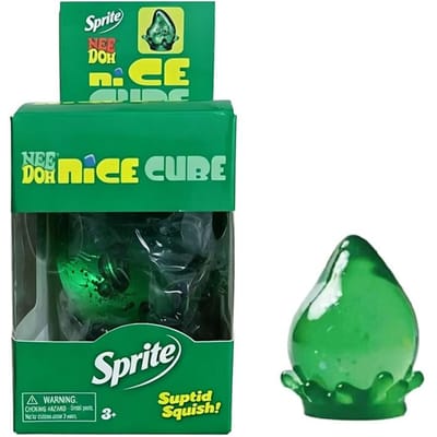 Dr Pepper Nice Cube Drop Arôme Soda Doux Souple Montée Lente Jouet Fidget Non Toxique Antistress pour Adultes Enfants Relax Cadeau