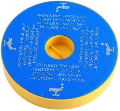 Allecto - Voorfilter Vervangingen - Lichtgewicht - Wasbaar - Universeel Formaat - Effectieve Filtratie - Geschikt voor DC05 DC08 DC14 DC15 - Wit