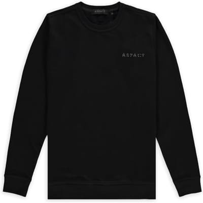 Aspact Unisex Broken Hart Sweater Black Size: S | Sweaters Outlet | Unisex | Zwart