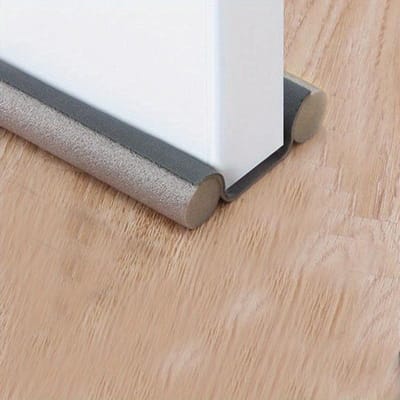 1 stuk Zelfklevende Deuronderkant Afdichtstrip Geluidsisolatie, Inbraakwerend, Winddicht, Waterdichte Bescherming voor Deuren & Ramen - Onderdeur Installatie
