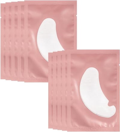 Oogpads voor wimpers - Wimper patches - Wimperverlenging - Pluisvrij en hydraterend - 50 paar - Wit
