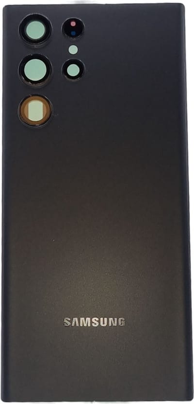 Achterkant Geschikt voor Samsung Galaxy S22 Ultra – Premium – Zwart