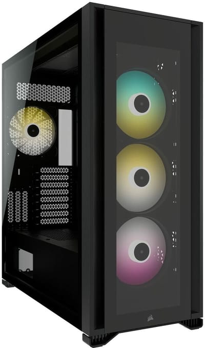 Corsair iCUE 7000X RGB TG - Black - Case - Fulltower - Zwart