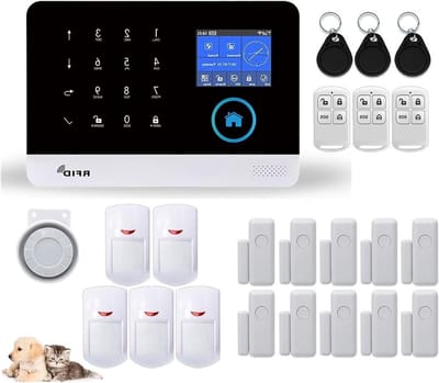 Draadloos Alarmsysteem - GSM Alarm 4G Systeem - Huis Beveiligen - Met Huisdierbewegingssensor - 1 Unit - J