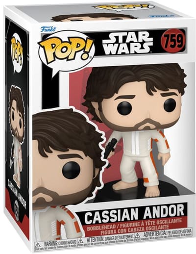 Star Wars Andor - Cassian Andor vinylfiguur 759 Unisex Funko Pop! - meerkleurig - Standard