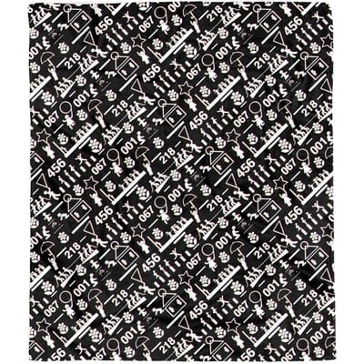 Squid Game Games Glitch Fleece Blanket - M