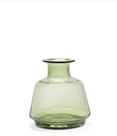Serax Vaas-Vaas voor Bloemen Glas Groen D 20 cm H 20 cm