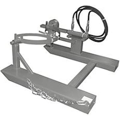 Kiepbak BAUER FD-H met hefcilinder, staal, B 1000 x D 1245 x H 475 mm, grijs