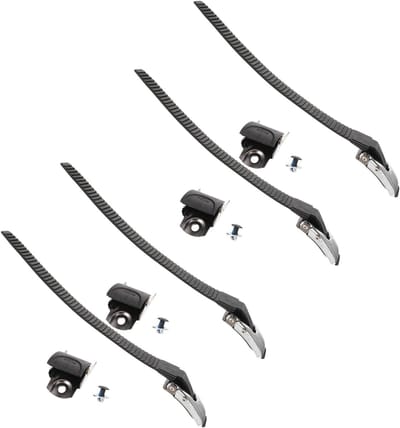 Universele Vervangbare Riemen - Inline Skate Banden - Snelle Montage - 4 Sets Inclusief - 26x2x1 cm - Multi