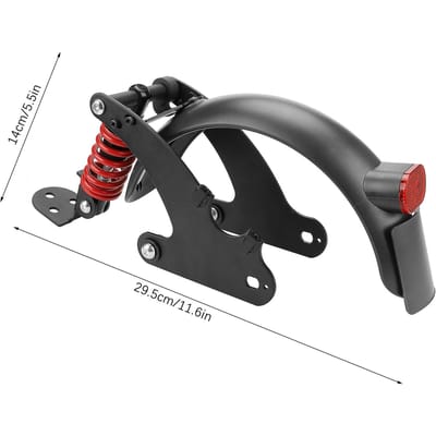 Achtervering voor Scooter Achterveer Schokdemper Vervangingsaccessoires Compatibel met Pro Pro2 Elektrisch