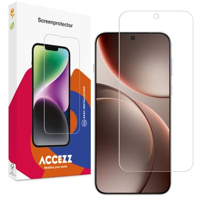 Accezz Screen Protector - Geschikt voor Oppo Find X9 - Gehard Glas Screenprotector