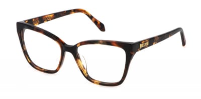 Just Cavalli VJC081 Avana marrone/verde 54/16/140 WOMAN Brilmonturen