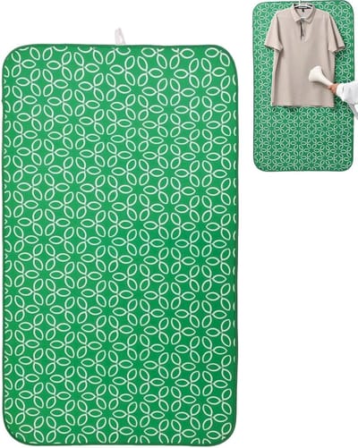 Strijkmat - Strijkdeken Persmat - Veilig Strijken - Opvouwbaar Antislip - Tot 70x120cm - Grijs