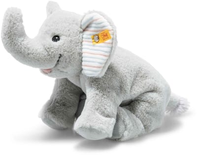 Steiff knuffel olifant floppy Trampili 20 cm grijs