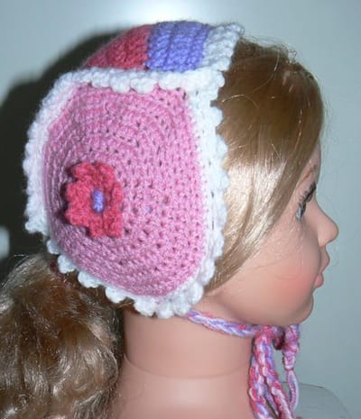 Toetie & Zo Handgemaakte Muts - Baby - Kind - Roze - Paars - Multi - Gehaakt